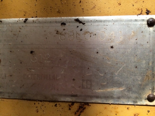 CAT 312 ปี 1995 นำเข้าจากยุโรป สภาพพร้อมใช้งาน ไม่แพง