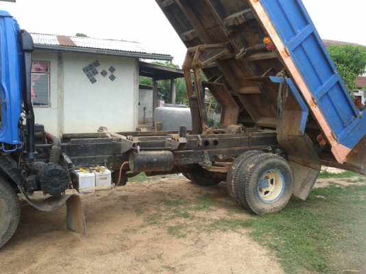 ขาย 6ล้อISUZU ดั้มสภาพพร้อมใช้งาน เครื่องเกียร์ดีแอร์เย็น เอกสารเล่มทะเบียน