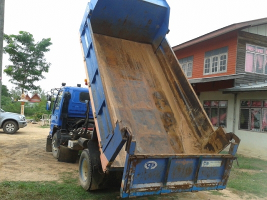 ขาย 6ล้อISUZU ดั้มสภาพพร้อมใช้งาน เครื่องเกียร์ดีแอร์เย็น เอกสารเล่มทะเบียน