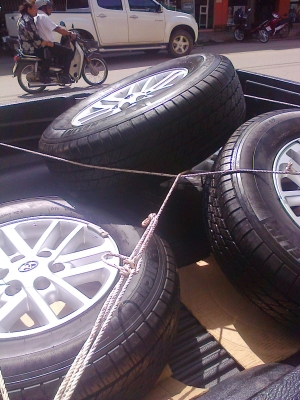 ล้อแม็กซ์ฟอจูนพร้อมยางสภาพสดๆ