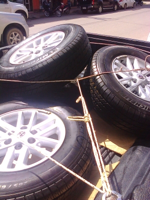 ล้อแม็กซ์ฟอจูนพร้อมยางสภาพสดๆ