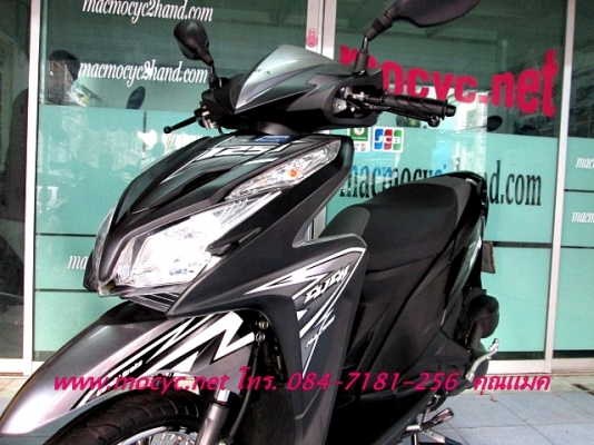 CLICK 125 i racing สีดำด้าน รถเดือน ก.ย. ปี 56 ไมล์ 3 พันโล แถม 3 รายการ 39900