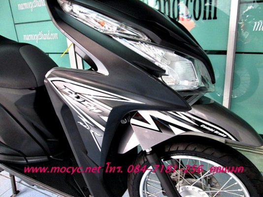 CLICK 125 i racing สีดำด้าน รถเดือน ก.ย. ปี 56 ไมล์ 3 พันโล แถม 3 รายการ 39900