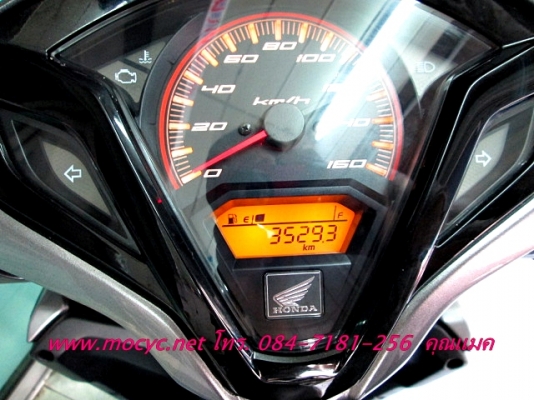 CLICK 125 i racing สีดำด้าน รถเดือน ก.ย. ปี 56 ไมล์ 3 พันโล แถม 3 รายการ 39900