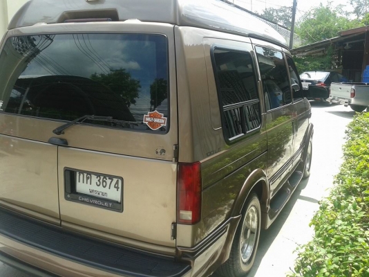 ขาย chevrolet astro พร้อมใช้ น้ำมัน แก๊ส แอลพีจี นิ่มนวลขับสบาย ทะเบียนโอน ติดต่อ 0814492269 อยู่นครนายกครับ