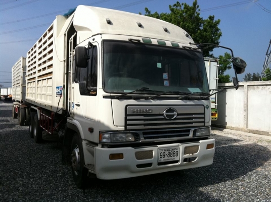 ฮีโน่ เปอร์เฟียร์ 10 ล้อดั๊มแม่ลูก เครื่องจีน ก๊าซแท้ 100\%