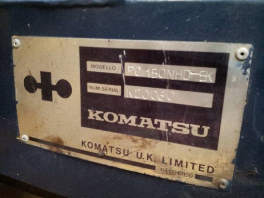 PC150NHD-5K # K20060 : Komatsu รถขุด มือสอง by kung0813022283
