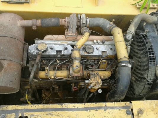 แบคโฮ CAT 320 VII ทำสีเป็น CAT D มีแอร์ รถทำงานทุกวัน