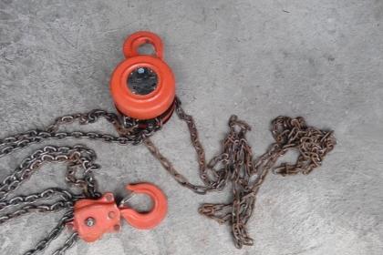 รับปรักันคุณภาพ รอกโซ่ 2 ต้น CHUANG GE  ผลิตที่ จีน สภาพผ่านการใช้งานมาบ้างน้อยมาก  เช็ดคุณภาพให้แล้วสมบูรณ์ดีร่องคมไม่มีสึก รอกโซ่แบบดึงยาว 2.5 ม.(มีแค่ 1 อัน)รอกโซ่ 2 ต้น CHUANG GE  ผลิตที่ จีน สภาพผ่านการใช้งานมาบ้างน้อยมาก  เช็ดคุณภาพให้แล้วสมบูรณ์ดีร