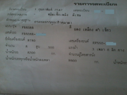 10 อีโน่  8 สูบ  300  แรงม้า  ระบบไฟฟ้ายกหัว  (ท้ายเป็ดหรือท้าลาด)  พร้อมใช้งาน เล่มพร้อม..