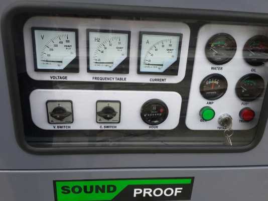 เครื่องปั๋นไฟยี่ห้อ ASHITA รุ่นใหม่จากจีนนำเข้าไฟเป็นระบบ บัสเลสขนาด30-80KVA ราคาเริ่มที่165,000บาท