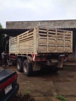 ขายรถบรรทุกสิบล้อดัมพ์ ISUZU EURO3 เครื่อง 360 แรง ปี 54 ดัมพ์สหมิตรสุพรรณ ทะเบียนพร้อม