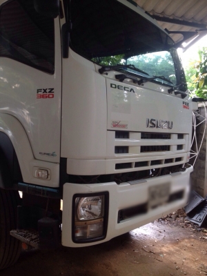 ขายรถบรรทุกสิบล้อดัมพ์ ISUZU EURO3 เครื่อง 360 แรง ปี 54 ดัมพ์สหมิตรสุพรรณ ทะเบียนพร้อม