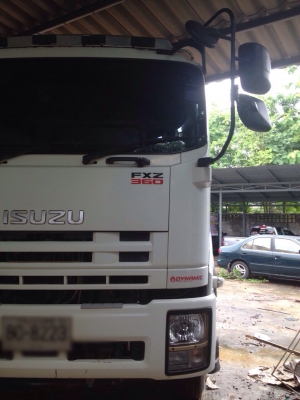 ขายรถบรรทุกสิบล้อดัมพ์ ISUZU EURO3 เครื่อง 360 แรง ปี 54 ดัมพ์สหมิตรสุพรรณ ทะเบียนพร้อม