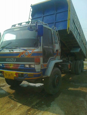 10ล้อดั้ม ISUZU ROCK 240 นางฟ้าแท้ ดั้มสามมิตร