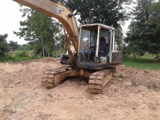 ขาย KOMATSU PC-120-3 เครื่องปั้มดีกำลังฉีกเลี้ยวดี เอวแน่นบอดี้ไม่สวย เครื่อง6BG1บูมอามร์สวย เอกสารซื้อขาย