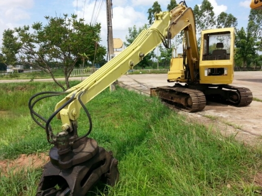 ขายแมคโคซูมิโตโมS160F2ปั๊มนิ้ว เครื่องอีซูซุ4JB88แรง 3คีบได้1ตัน สภาพสวยพร้อมใช้งาน