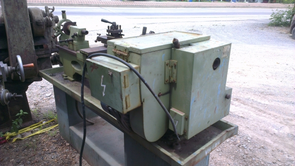 Sell> ขายแท่นกลึงมือสอง 4 ฟุต 3 เพลา รุ่นตั้งโต๊ะแต่ อ๊อฟชั่นมาเต็มครับ ครบทุกอย่างพร้อมใช้งาน กำแพงแสน นครปฐมครับ