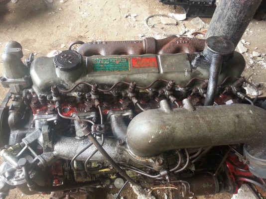 เครื่อง EH700 ปั้มลมเพาเวอร์ พร้อมเกียร์ เครื่องดีไม่มีไอ พร้อมใบคุ้มลงเล่ม ต่อรองได้