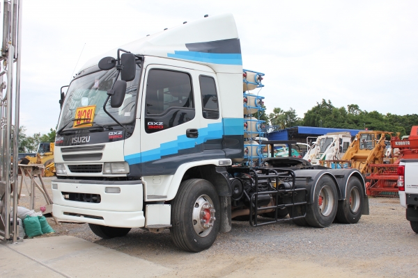 ขาย!!! หัวลาก ISUZU GXZ320 พร้อมใช้  รถเติมก๊าซ