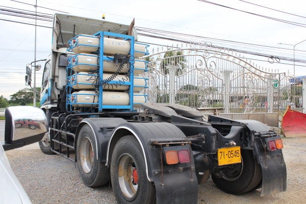 ขาย!!! หัวลาก ISUZU GXZ320 พร้อมใช้  รถเติมก๊าซ