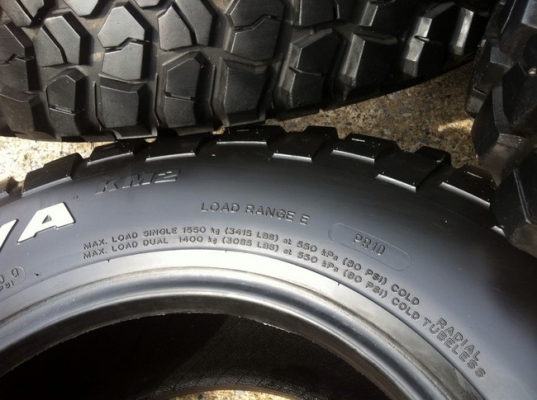 ขายยาง BF Goodrich Mud-terrain KM2 265 75 r16 ดอกลึกๆ ขายยาง BF Goodrich Mud-terrain KM2 265 75 r16 ดอกลึกๆ