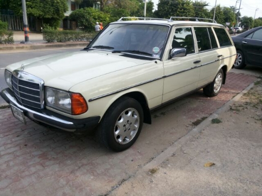 BENZ w 123 estate คลาสสิค สวยเดิม รถธนบุรี (แวน)