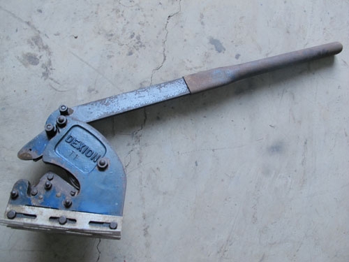 ขายกรรไกรตัดเหล็กฉาก เหล็กแผ่น DEXION