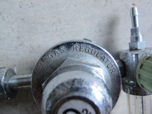 ขาย Gas regulator O2