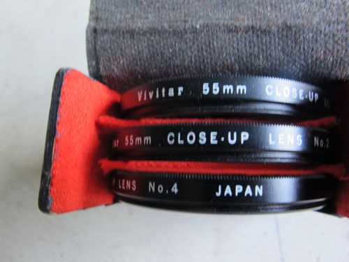 ขายฟิลเตอร์ close up 3ตัว 3ขนาด Vivitar 55mm japan