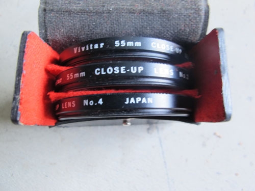 ขายฟิลเตอร์ close up 3ตัว 3ขนาด Vivitar 55mm japan