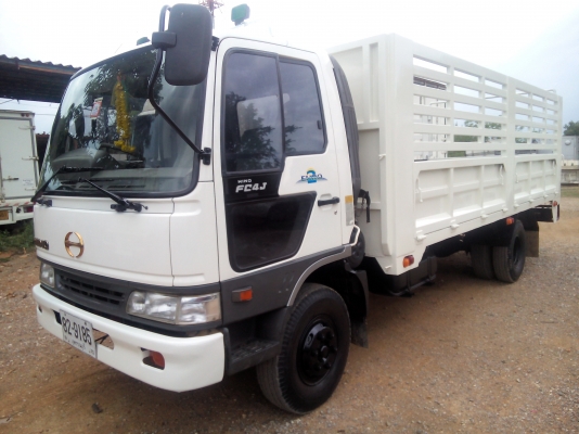 6 ล้อกลาง *Euro.2*  HINO สมอทอง  FC4J 150 แรงม้า+Turbo+Inter *ยาว 5.50ม.* รถสวยเดิม+สวยจริง *รถห้างแท้*  เอกสารพร้อมโอน