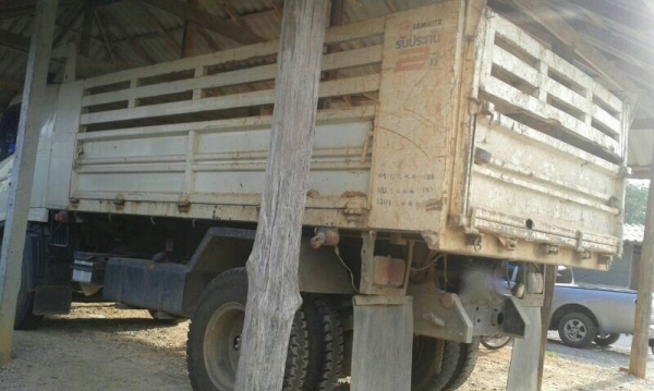 รถฮีโน่ 6 ล้อดั้ม 220 แรงม้า. ปี 54  ( รถวิ่ง  11x,xxx กม. / ใช้งานน้อย. )  สนใจติดต่อ 081 - 6079515