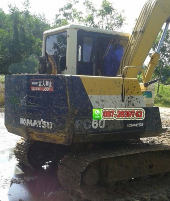ขายรถแบคโฮ KOMATSU PC 60-6
