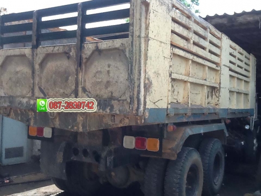 ขายรถบรรทุกดั้มพ์ สิบล้อ สองเพลา MITSUBISHI 220 แรงม้า เทอร์โบ