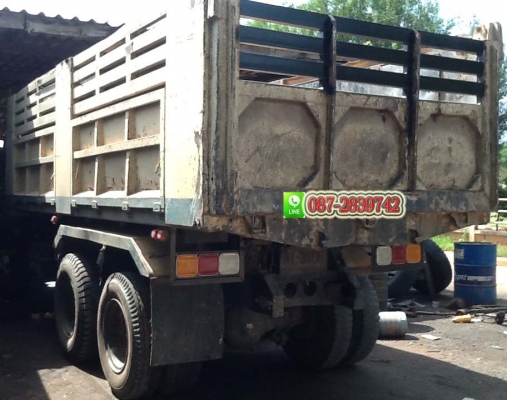 ขายรถบรรทุกดั้มพ์ สิบล้อ สองเพลา MITSUBISHI 220 แรงม้า เทอร์โบ