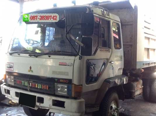 ขายรถบรรทุกดั้มพ์ สิบล้อ สองเพลา MITSUBISHI 220 แรงม้า เทอร์โบ