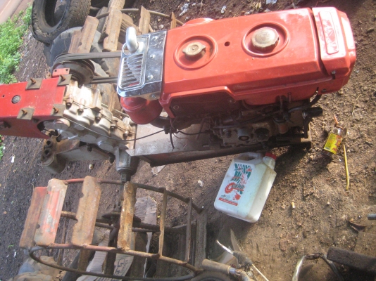 คูโบต้าเครื่อง 9.5 แรงพร้อมหางสยามคูโต้า