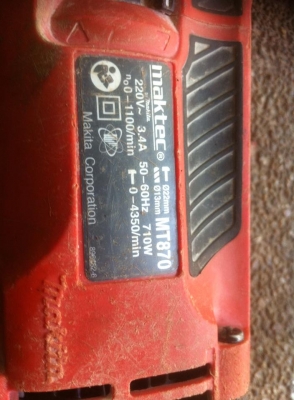 MAKTEC MT870 สว่านโรตารี่ 22mm 710W (2ระบบ) MAKTEC MT870 สว่านโรตารี่ 22mm 710W (2ระบบ)