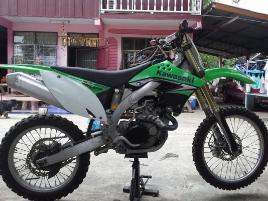 kx450f 09 หัวฉีดตัวแรก รถสดมากครับ 110,000 B