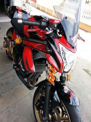 kawasaki er6n 2012 ของแต่ง เยอ มว๊วก วิ่งน้อย 3xxx เทพบุตรมาเกิด ลดราคาแล้ว!!
