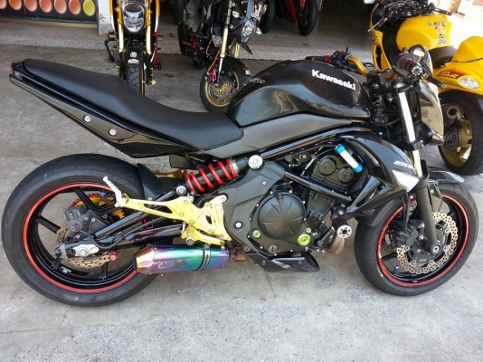 Kawasaki er6n abs. 2011 ทบ. ของแต่งเพียบ !!!!
