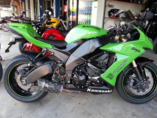 Kawasaki zx10 ปี2008 สรรพสามิตร เครื่องเยี่ยม รถสวย สภาพสด !!!