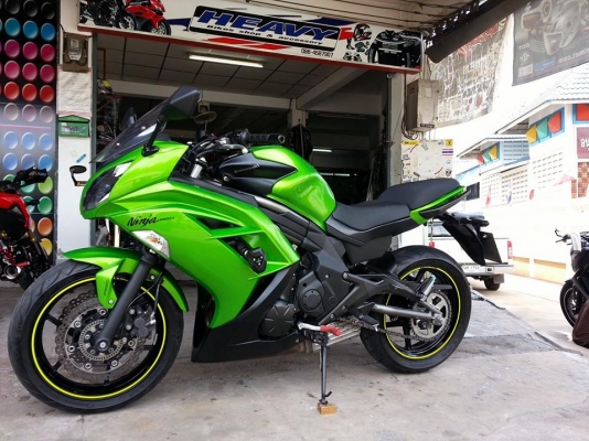 Kawasaki Ninja650 ปี2012 พร้อมทะเบียน รถสภาพสวยและใหม่มาก!!!!