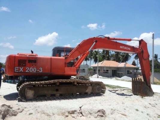 ขายรถแบ็คโฮ HITACHI EX200-3 เมกกะปั๊ม เอกสารสัญญาซื้อขาย