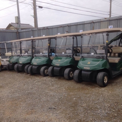 รถกอล์ฟไฟฟ้า Ezgo 2 ที่นั่ง ปี 2009 มือ 2 ญี่ปุ่นนำเข้าเอง มีหลายคัน ราคาไม่แพงครับ