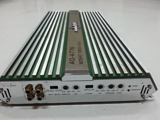 แอมป์ 2 แชลแนล aq a776 600*2 แรงดีมีระดับ สวยๆเดิมๆ