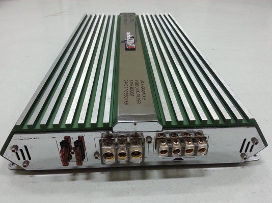 แอมป์ 2 แชลแนล aq a776 600*2 แรงดีมีระดับ สวยๆเดิมๆ