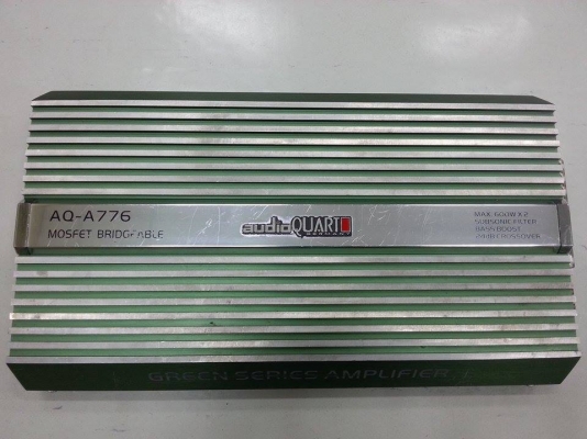 แอมป์ 2 แชลแนล aq a776 600*2 แรงดีมีระดับ สวยๆเดิมๆ