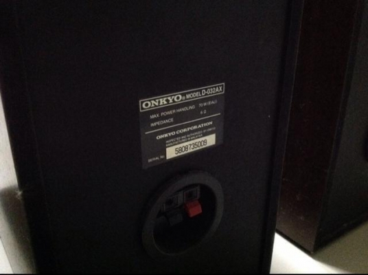 ขายลำโพง onkyo d-032ax ครับ